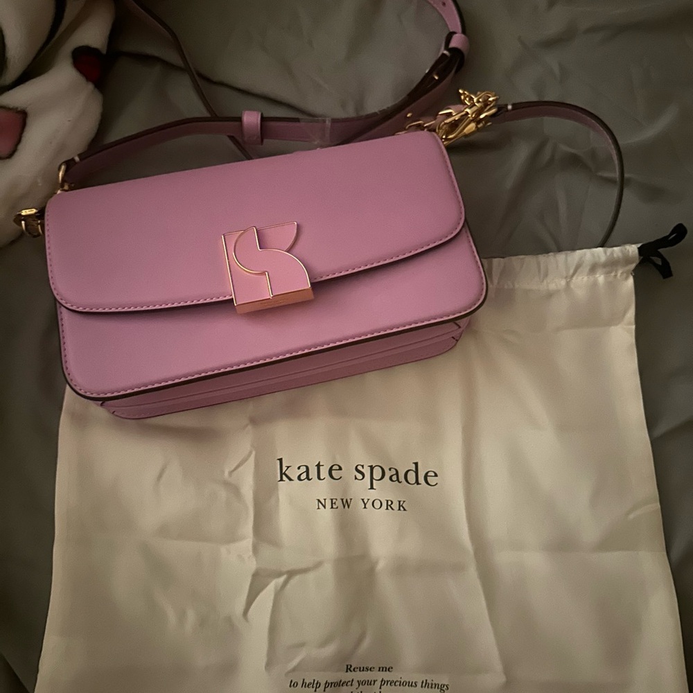 Kate Spade Pink Crossbody Bag with Gold Hardware. Sold out style!!
